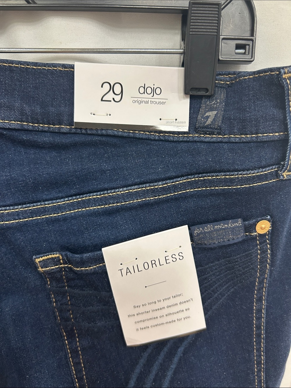 7 For All Mankind Dojo Original Trouser - 29 - Picture 7 of 11